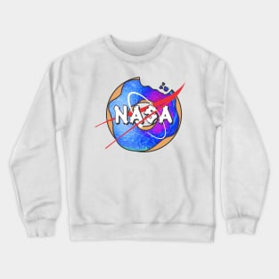 Donut Nasa Crewneck Sweatshirt